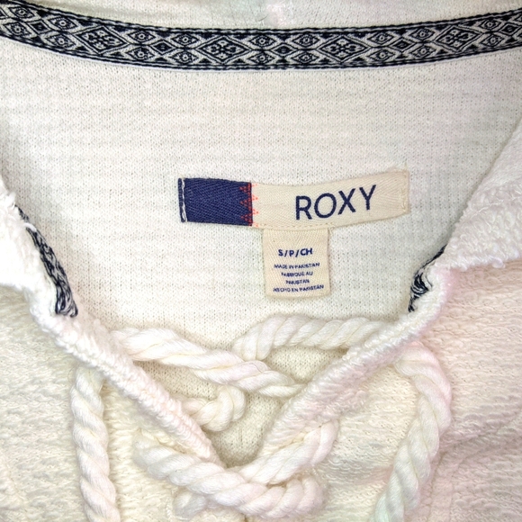 HOLD S ROXY Never Worn Lace-Up Hoodie Small - Picture 10 of 12